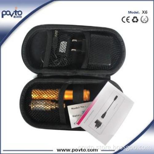 China brand cigarettes mini  X6 slim e cigarette